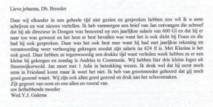 Laatste brief Betsie